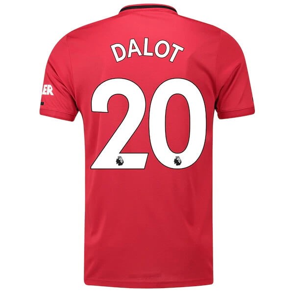 Trikot Manchester United NO.20 Dalot Heim 2019-20 Rote Fussballtrikots Günstig